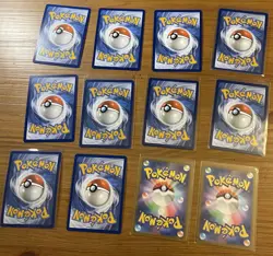 Pokemon Card Lot (12): Cosmos Promo, Art Rares, Starter Holos! See Pics! - Image 2