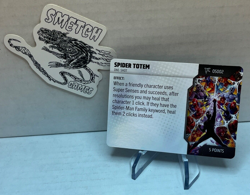 SPV OS002 SPIDER TOTEM - One Shot Card - Marvel Heroclix - Spider-Verse 2025 - Image 1