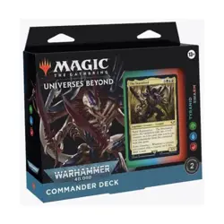 WOTC MTG - Universes Beyond: Warhammer 40,000 Tyranid Swarm Commander Deck New - Image 1