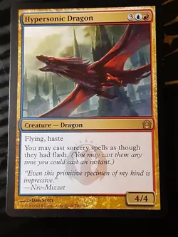 Hypersonic Dragon , Return to Ravnica , Near Mint , MTG, FREE SHIPPING - Image 1