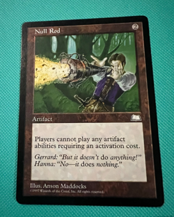 Null Rod - Weatherlight - MTG - Magic the Gathering - Image 1