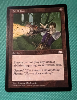 Null Rod - Weatherlight - MTG - Magic the Gathering - Image 2