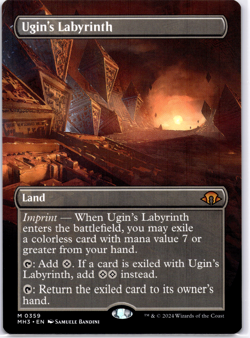 Ugin's Labyrinth Borderless NM MTG - Image 1