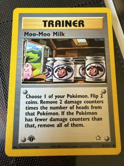 POKEMON TCG MOO-MOO MILK 101/111 NEO GENESIS 1ST EDITION COMMON!! - Image 2