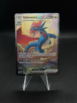 Salamence ex 187/159 Pokemon Journey Together Special Illustration Rare Holo Art - Image 1