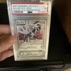 2007 Pokemon Japanese Diamond And Pearl Dialga Level X Holo - Image 1