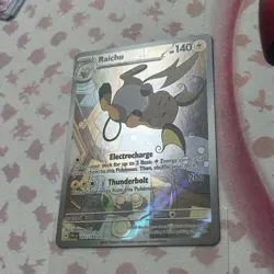 Raichu 211/193 Paldea Evolved Illustration Rare Pokemon - NM - Image 1