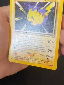 CARTE POKEMON PIKACHU 70/111 FR COMMUNE NEO GENESIS - TBE/EXC - Image 4