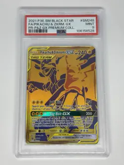 Pokemon TCG: Pikachu & Zekrom GX SM248 Sm Promos Holo - 9! - Image 1