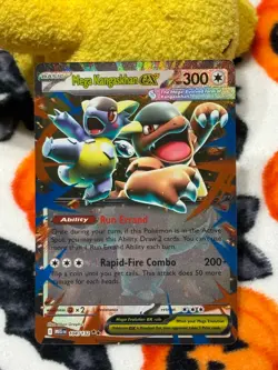Mega Kangaskhan ex 104/132 Mega Evolution Pokemon Pack Fresh - Image 1