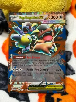 Mega Kangaskhan ex 104/132 Mega Evolution Pokemon Pack Fresh - Image 2