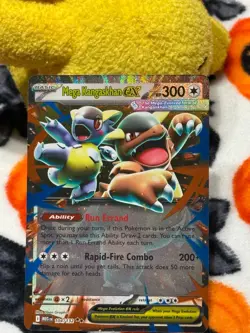 Mega Kangaskhan ex 104/132 Mega Evolution Pokemon Pack Fresh - Image 3