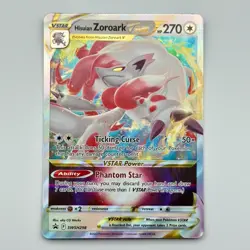 Pokemon TCG Hisuian Zoroark VSTAR Sword & Shield SWSH298 Black Star Promo NM - Image 1