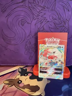 Pokemon Hisuian Zoroark VSTAR SWSH298 Black Star Promo Holo NM - Image 1