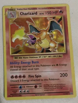 Pokemon TCG Charizard 11/108 Holo Rare Evolutions XY Pre-owned NM - Image 1