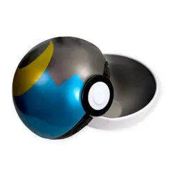 Moon Ball Pokemon Collectible Tin: Blue and Grey Pokeball (Empty) - Image 2