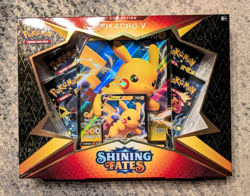 Brand New Pokemon TCG Shining Fates Pikachu V Collection Box Sealed - Image 1