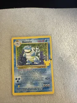 Pokemon TCG Blastoise Celebrations Classic Collection Card 2/102 - Image 1