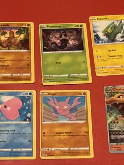 Offcenter / Miscut Alignement Dot Misprint Pokemon Error Card Lot - Image 3