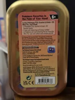 Pokemon TCG 151 Gengar Mini Tins With Art Card and Coin - Image 2