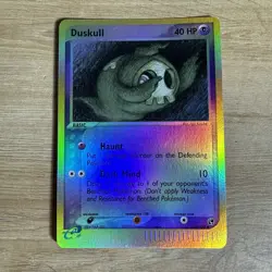 Duskull 62/100 Pokemon EX Sandstorm Reverse Holo Common NM Card - Image 1