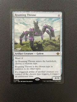 Roaming Throne the Lost Caverns of Ixalan Regular Card 0258 MTG - Image 1
