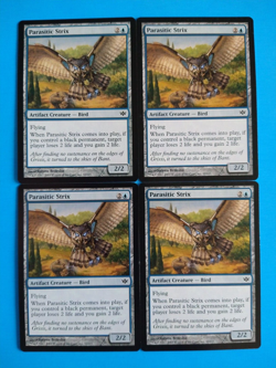 Parasitic Strix 4X SP Conflux MTG Magic the Gathering - Image 1