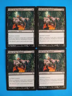 Yoke of the Damned 4X SP Conflux MTG Magic the Gathering - Image 1