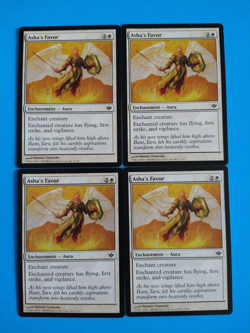 Asha's Favor 4X SP Conflux MTG Magic the Gathering - Image 1