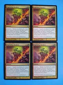 Exploding Borders 4X SP Conflux MTG Magic the Gathering - Image 1