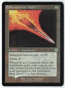 Sword of the Meek R The Brothers' War: Retro Frame Artifacts 59 NM - Image 1