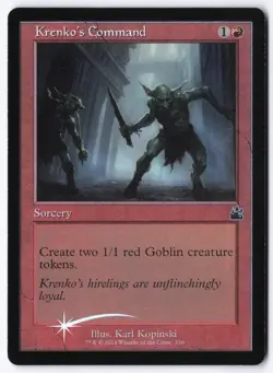 Krenko's Command (Retro Frame) C Ravnica Remastered 336 NM - Image 1