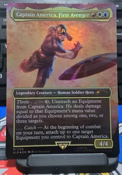 MTG - SLD Marvel - Captain America, First Avenger #1726 - Near Mint Foil - Image 1