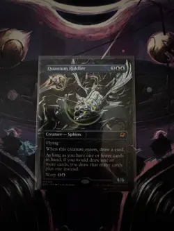 Quantum Riddler - #0305 - (Borderless) - Edge of Eternities - MTG - Magic - Image 1