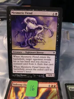 Magic the Gathering MTG Mesmeric Fiend (7) DD Sorin vs. Tibalt LP - Image 1