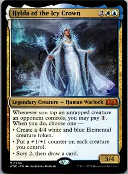 Hylda of the Icy Crown M Wilds of Eldraine 206 LP Normal - Image 1