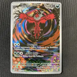Yveltal 205/182 Pokemon TCG: Paradox Rift Near Mint (NM) Illustration Rare - Image 1