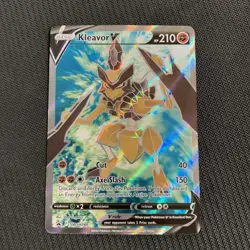 Kleavor V SWSH248 Full Art Black Star Promos Pokemon TCG - Image 1