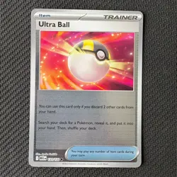 Ultra Ball 131/132 Reverse Holo Pokemon TCG: Mega Evolution Near Mint (NM) - Image 1