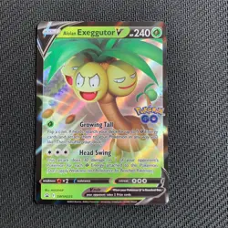 Alolan Exeggutor V SWSH225 Pokemon TCG: Black Star Promos Near Mint (NM) - Image 1