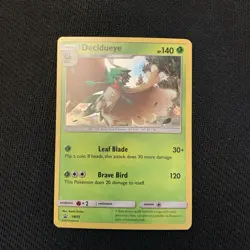 Decidueye SM55 Pokemon TCG: Black Star Promo Mirror Holo Near Mint Sun & Moon - Image 1