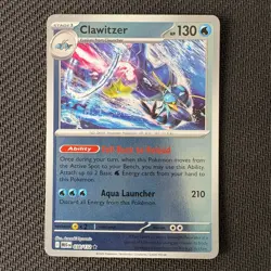 Clawitzer 038/132 Reverse Holo Pokemon TCG: Mega Evolution Near Mint (NM) - Image 1
