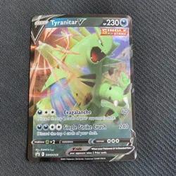 Tyranitar V SWSH109 Pokemon TCG: Black Star Promos Near Mint (NM) - Image 1