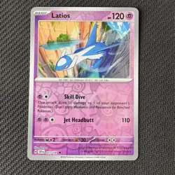 Latios 077/191 Reverse Holo Pokemon TCG: Surging Sparks Near Mint (NM) - Image 1