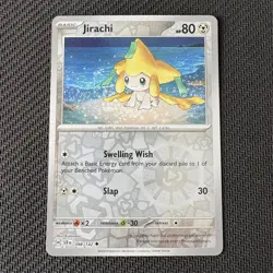 Jirachi 098/142 Reverse Holo Pokemon TCG: Stellar Crown Near Mint (NM) - Image 1