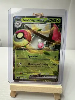 2025 Pokemon Amoongus Ex 011/159 Holo- Journey Together (A) - Image 1