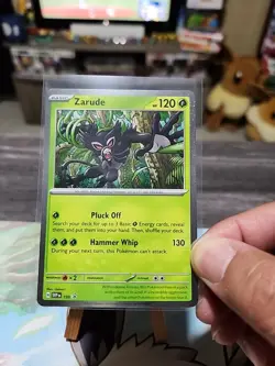 Zarude SVP199 Black Star Cosmos Holo Promo Destined Rivals Pokemon TCG - Image 1