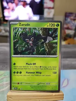 Zarude SVP199 Black Star Cosmos Holo Promo Destined Rivals Pokemon TCG - Image 2
