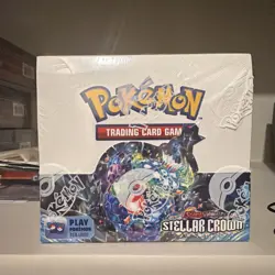 Pokemon Stellar Crown Booster Box 36-Pack Sealed - Image 1