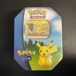 Pokemon GO TCG: PIKACHU Tin * FACTORY SEALED FREE SHIPPING - Image 1